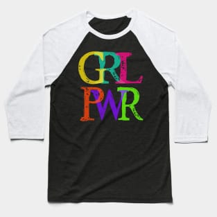 GRL PWR Baseball T-Shirt